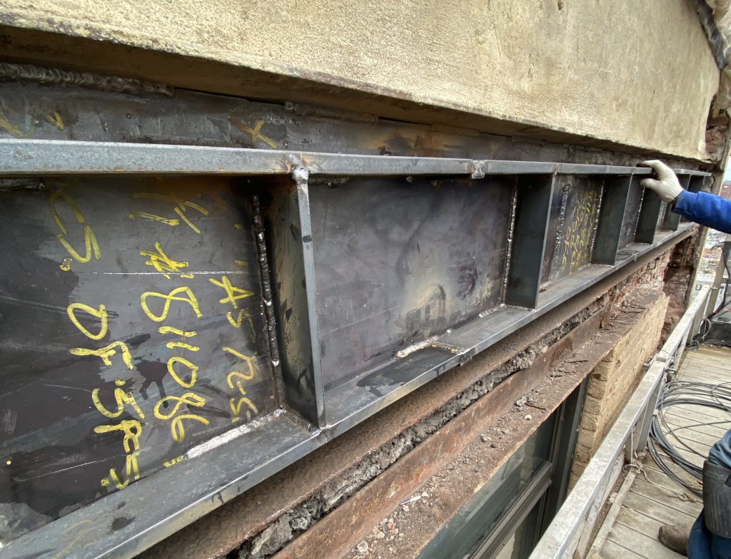 How to weld to vintage structural steels